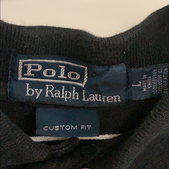 Black Collared Polo - Picture 2 of 2